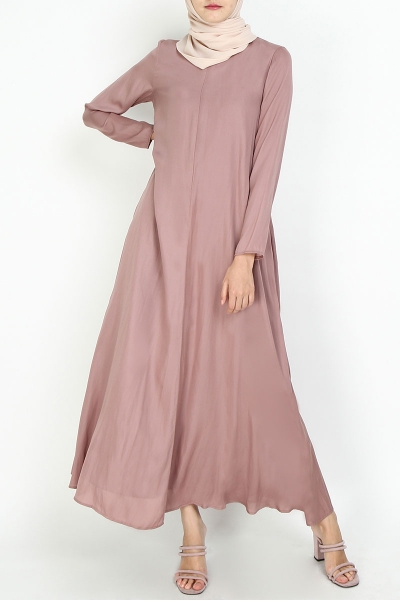 zip maxi dress