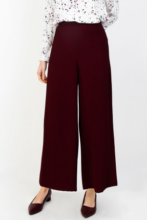 Delma Wide Legged Pants 2.0 - Plum