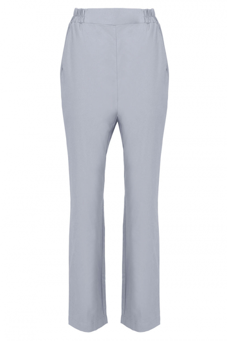 Zaelin The Pull-on Tapered Pants - Light Grey
