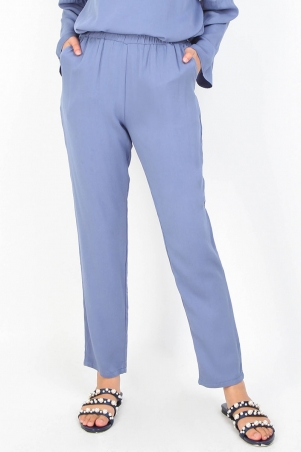 Helena Tapered Pants - Blue Dust