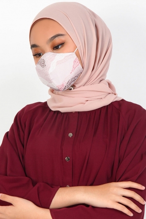 Baiti Face Mask Pack - Pink Print