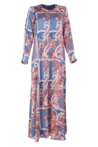Fathia Zip-Front Kaftan