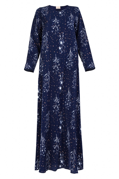 Kesta Zip-Front Maxi Dress
