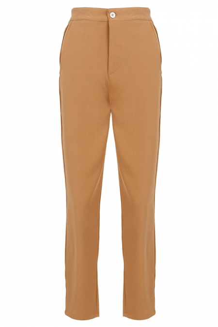 Ariahynna Tapered Pants - Taffy Brown