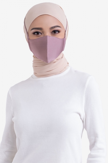 Lexsia Face Mask - Dark Mauve