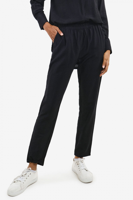 Helena Tapered Pants - Raven