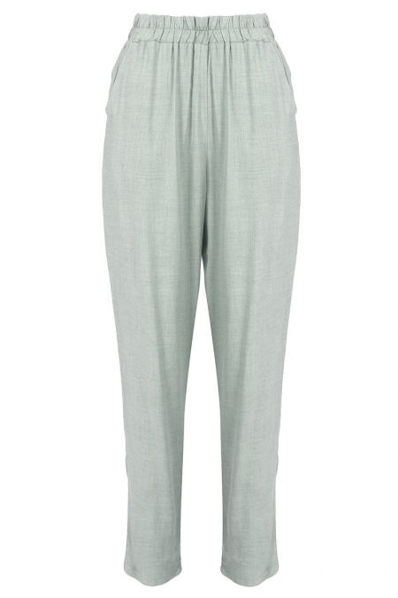 Helena Tapered Pants - Dusty Jade