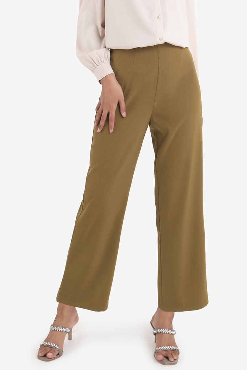 Spencer Straight Leg Pant in Luxe Ponte | Rickis