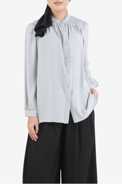 Rotceh Front Button Blouse