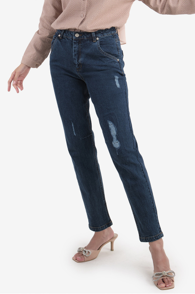 COTTON Carson Tapered Rip Jeans 3.0