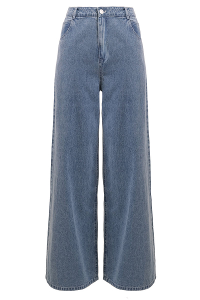 PRE-ORDER COTTON Melrose Wide Legged Jeans