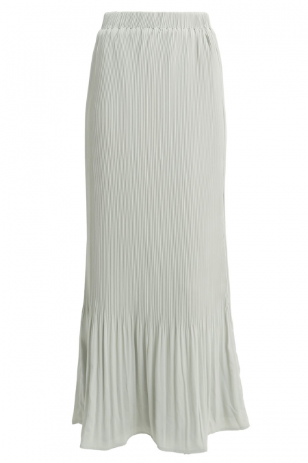 Alishba Pleated Maxi Skirt - Seafoam