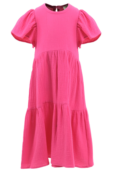 KIDS Jocelyn Gathered Tier Dress