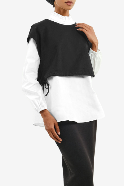 Galena Frilled Neck Blouse