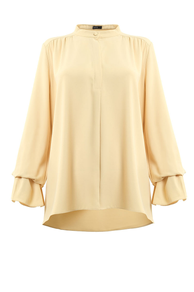 Nickie Henley Button Blouse