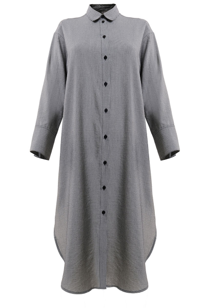 Rozlyn Front Button Shirt Tunic