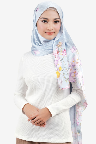 Haidyn Rectangle Satin Headscarf
