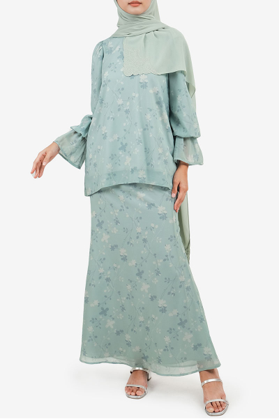 Luyina Blouse & Skirt