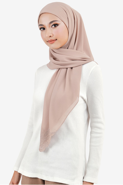 Safia Square Chiffon Headscarf