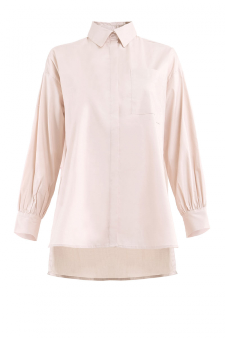Makena Front Button Shirt - Pink