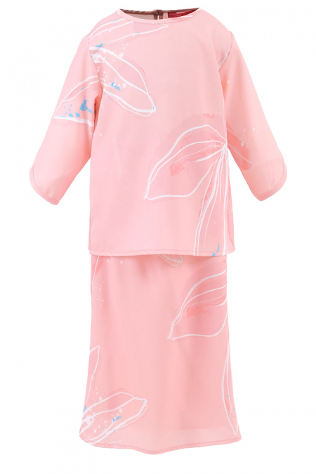 KIDS Daimah Set - Blush Floral Sketch