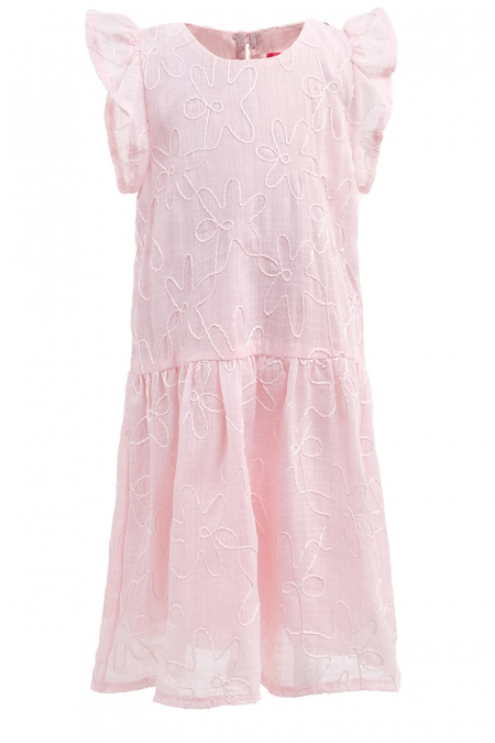 KIDS Elexis A-Line Dress - Primrose Pink