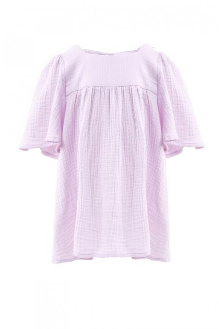 KIDS Bravery Flared Blouse - Light Orchid
