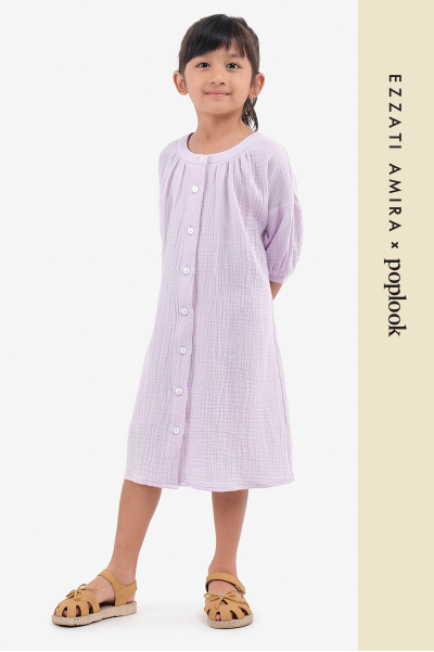 KIDS Courage Front Button Dress