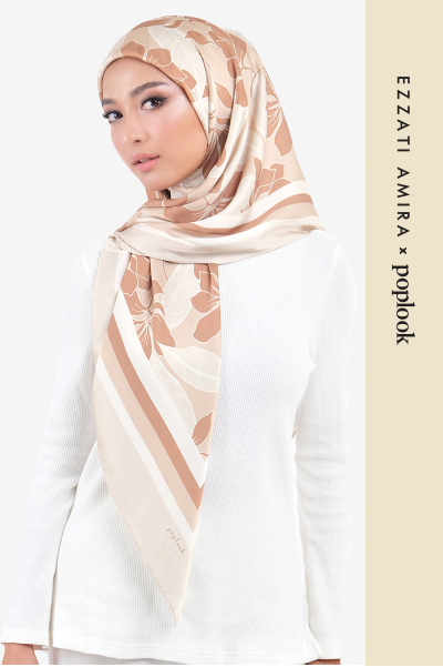 Diligence Square Satin Headscarf