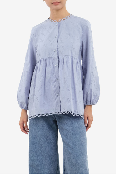 Biddy Front Button Blouse