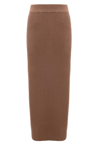 Brynlee Ribbed Pencil Skirt