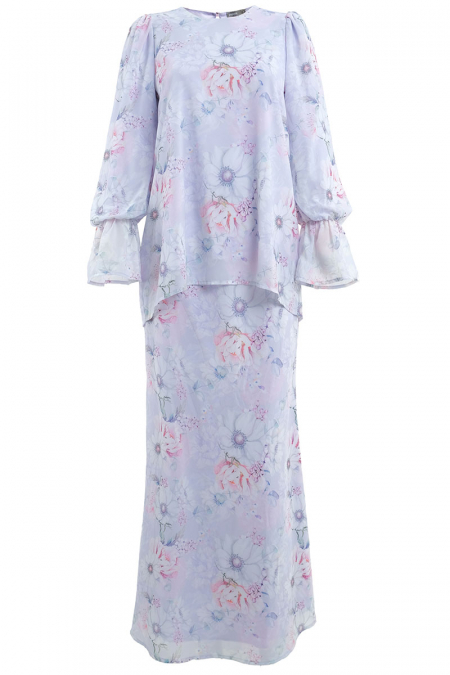 Cinta Blouse & Skirt - Lavender Fleur