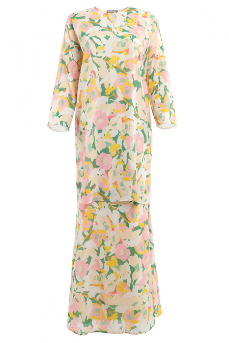 Girang Blouse & Skirt - Floral Felicity