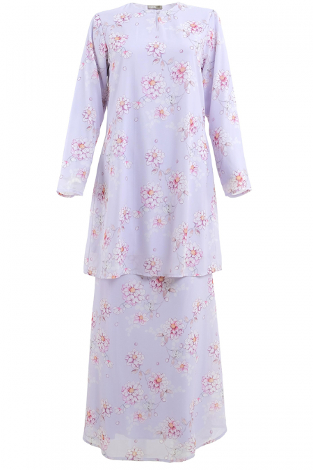 Gembira Blouse & Skirt - Lilac Dahlia