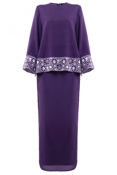 Lolite Blouse & Skirt - Blackberry