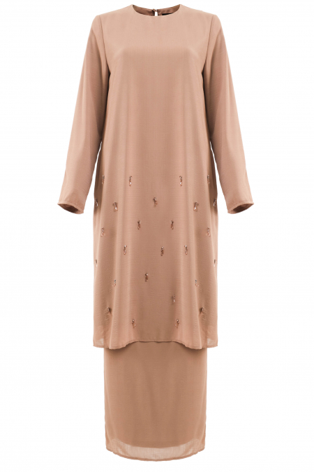 Shylia Blouse & Skirt - Pecan