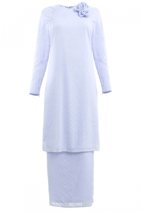 Zamrud Blouse & Skirt - Lilac