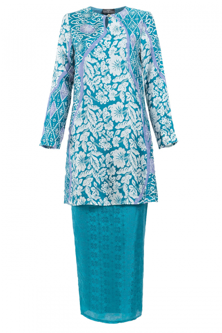 Semeru Blouse & Skirt - Teal
