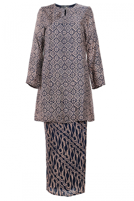 Semeru Blouse & Skirt - Midnight