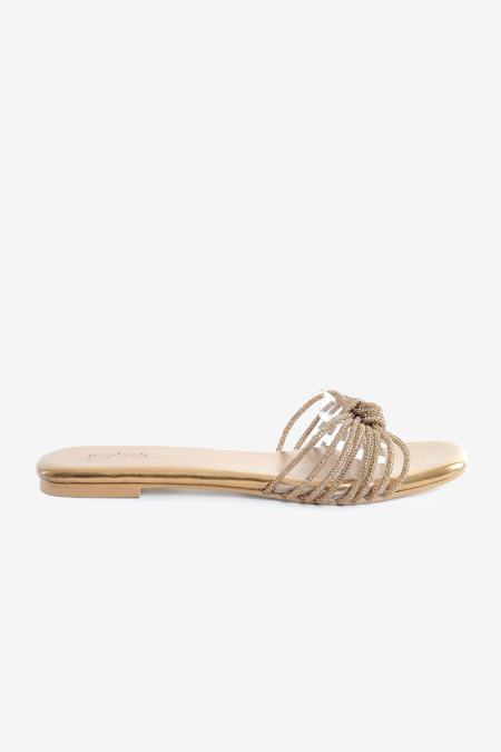 Mayang Slip-On Flat - Bronze