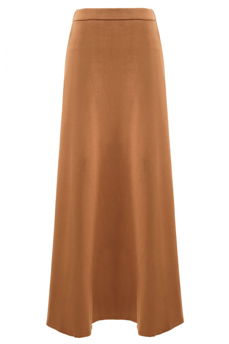 Cassety A-Line Skirt - Coffee