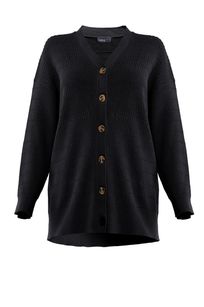 Vanya Knitted Front Button Cardigan