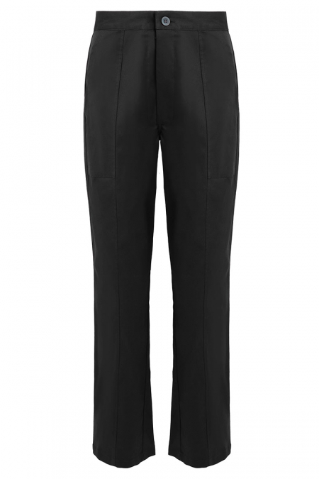 Yanira Straight Cut Pants - Black