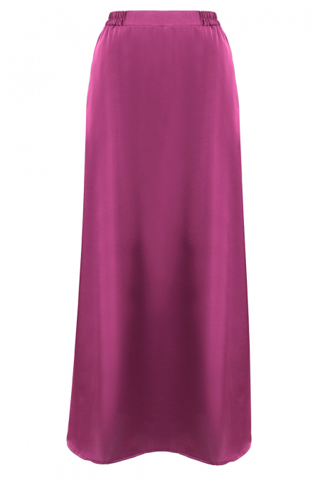 Amaryah A-Line Skirt - Berry Purple