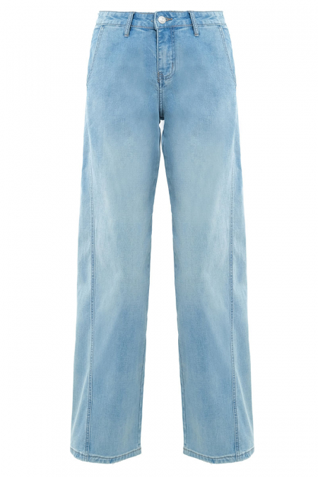 COTTON Orinda Straight Cut Jeans - Light Wash