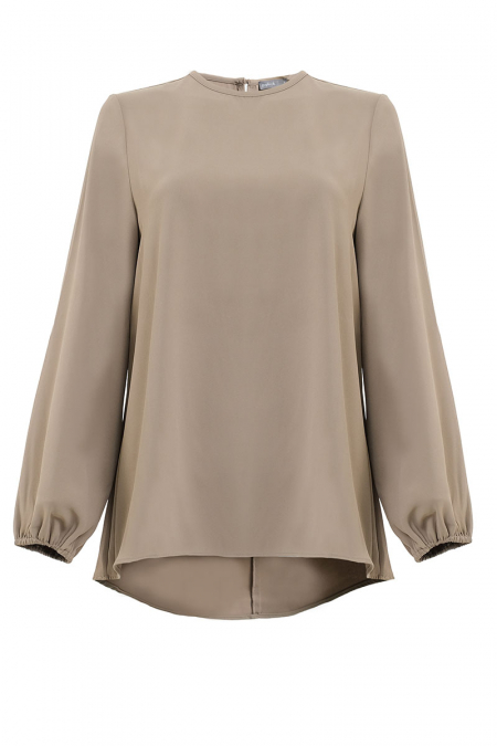 Layce Flared Blouse - Timber