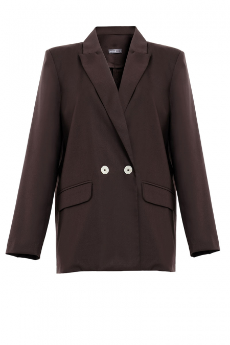 Ivea Blazer - Dark Cocoa