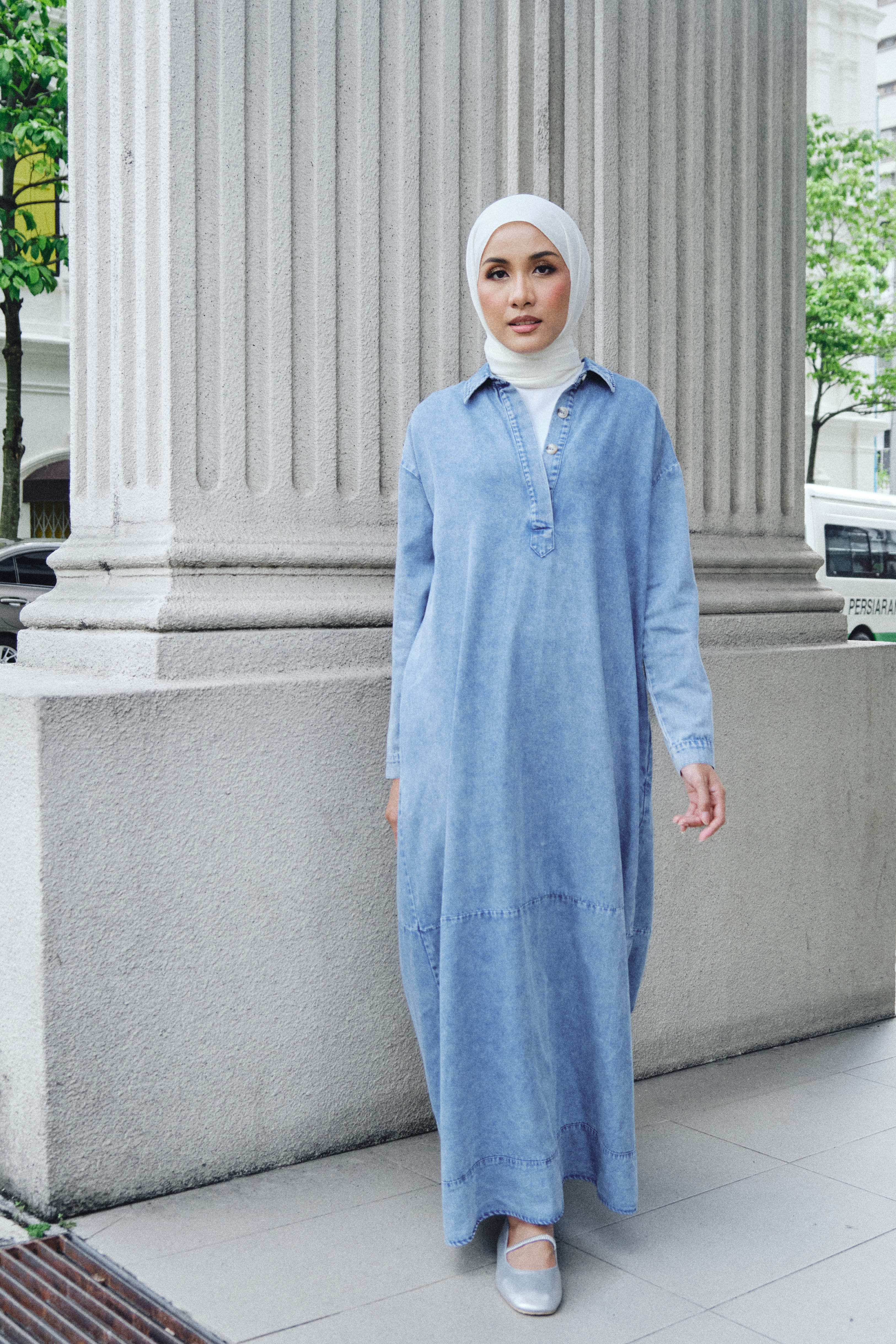 Aiyanna Henley Dress