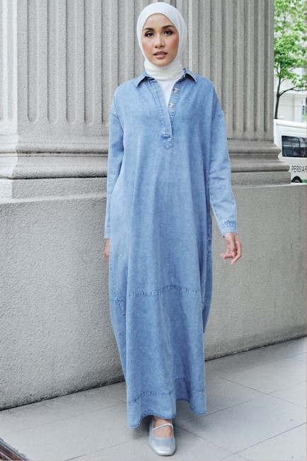 Aiyanna Henley Dress