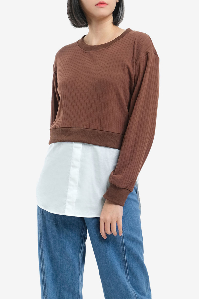 Noralynn Round Neck Blouse